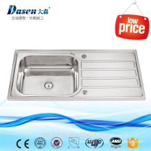 Hospital Stainless Steel Single Bowl Surgical Scrub Sink With Drainboard